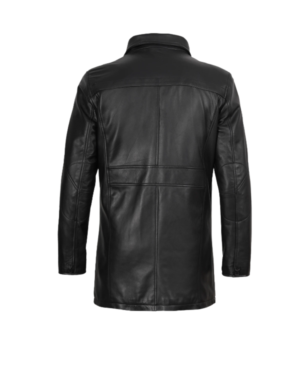 black leather car coat (3) black leather car coat (3)
