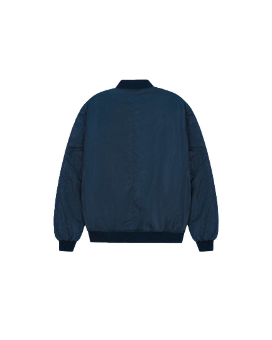 blue men bomber jacket back blue men bomber jacket back