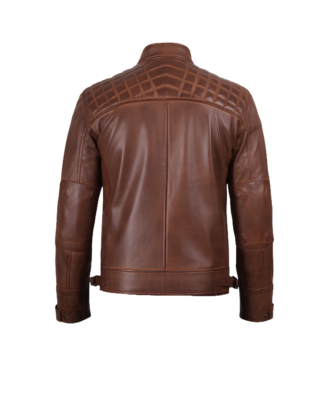 brown biker jacket back brown biker jacket back