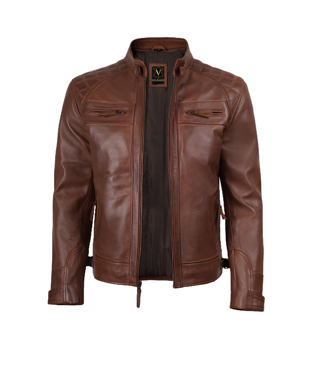 brown biker jacket brown biker jacket
