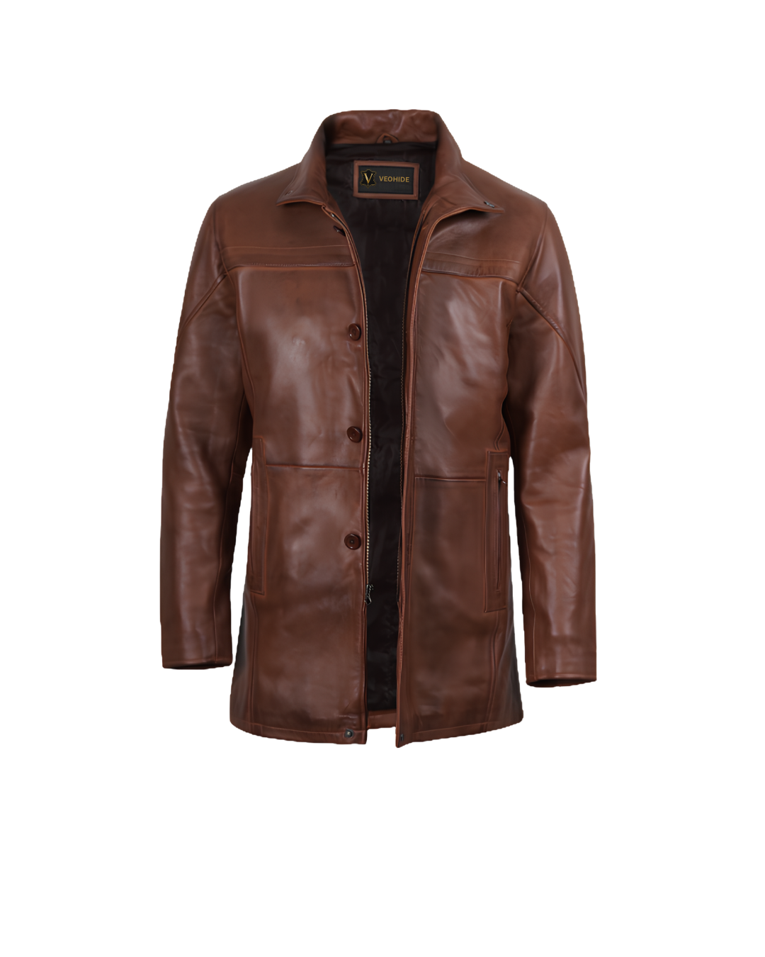 brown leather car coat (2) brown leather car coat (2)