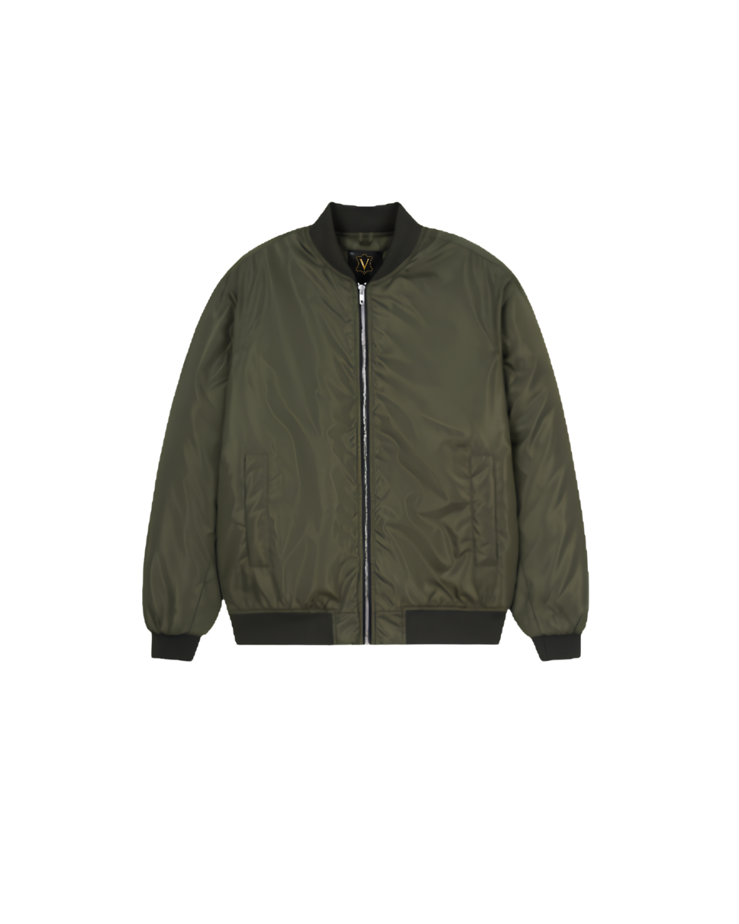 gray men bomber jacket front men bomber jacket front