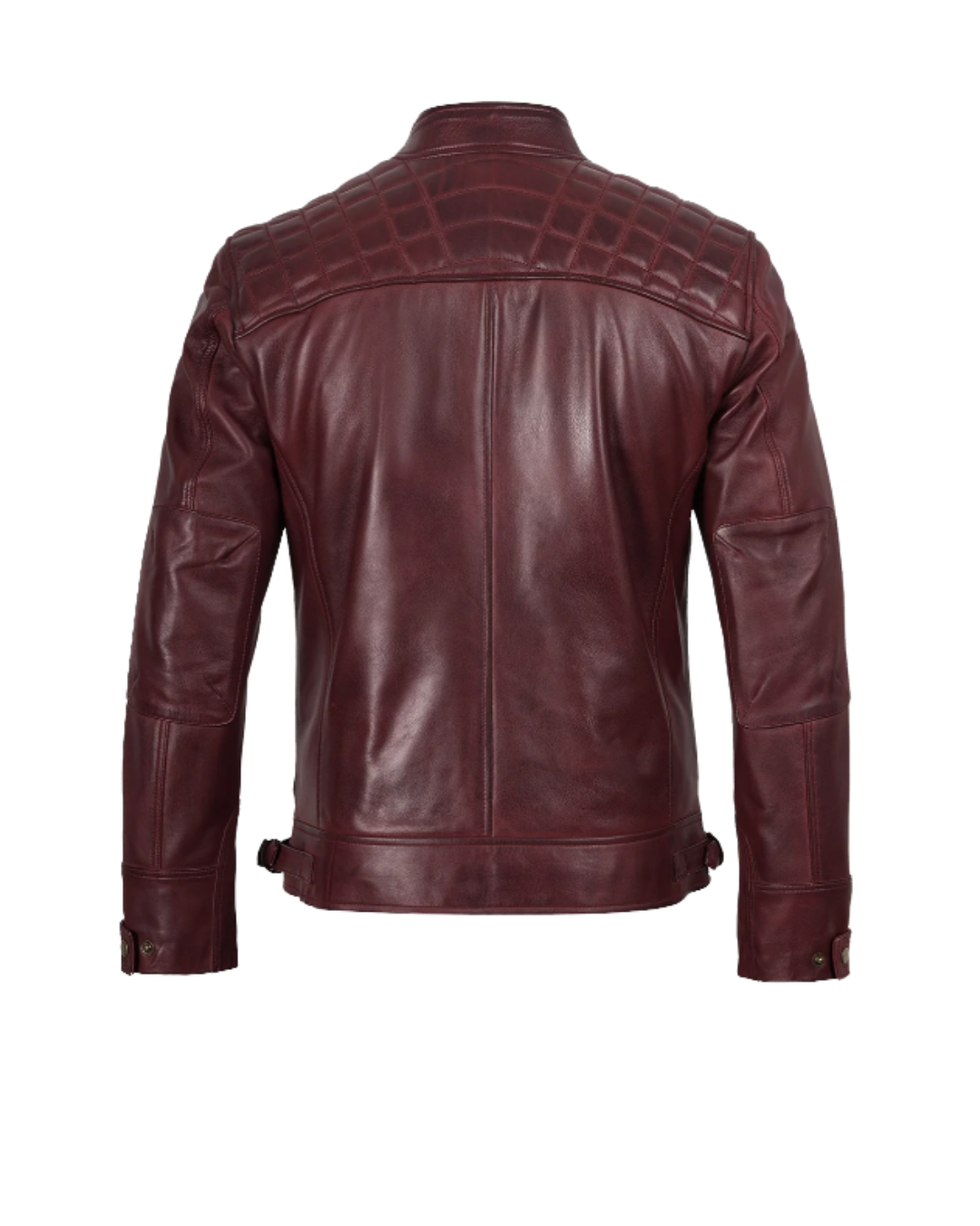 maroon biker jacket back maroon biker jacket back